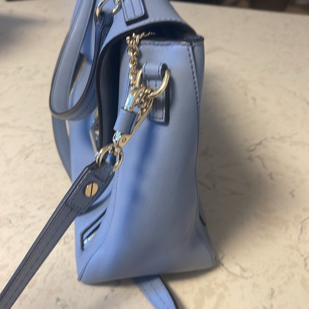 CHLOE Calfskin Medium Faye Day Shoulder Bag 🩵 - Picture 7 of 12
